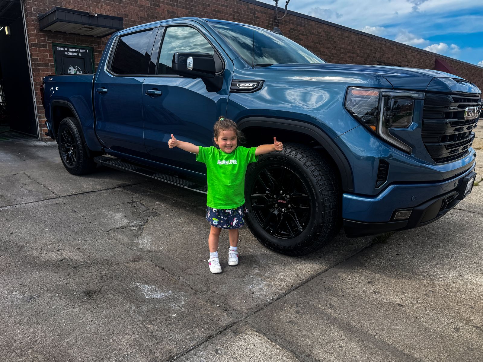 New GMC Sierra 1500 with 3-year ceramic coating at Unicorn Details McHenry