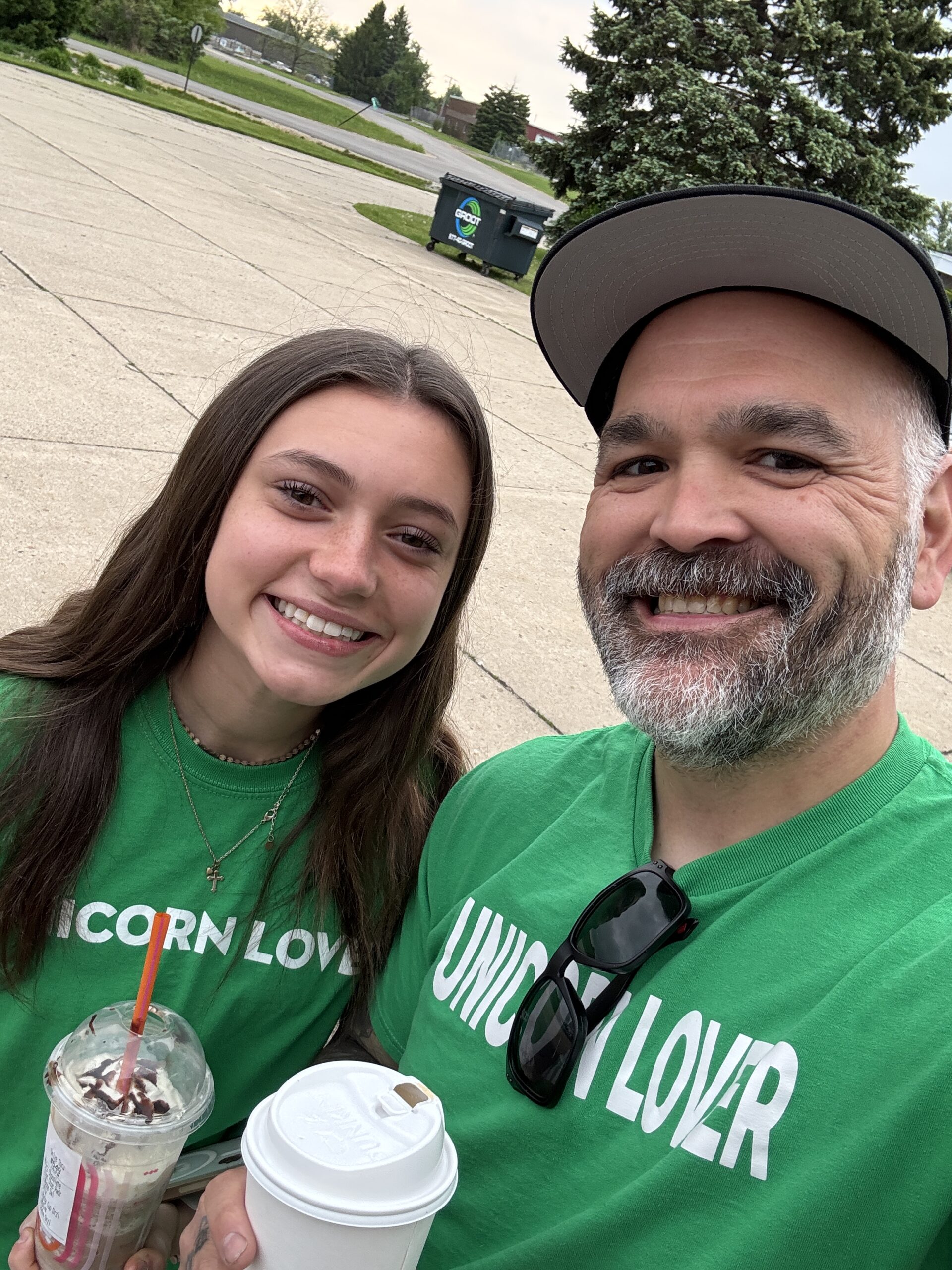 Joe and his daughter Harper of Unicorn Details McHenry